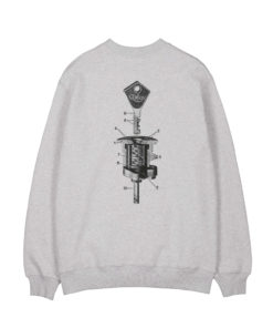 Makia Cylinder Sweatshirt Light Grey