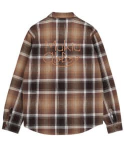Makia Patent Overshirt Camel