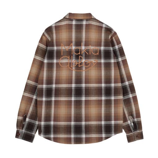 Makia Patent Overshirt Camel