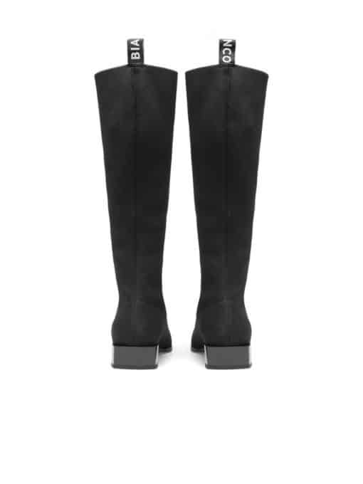 Bianco Biadina Square Boot Black
