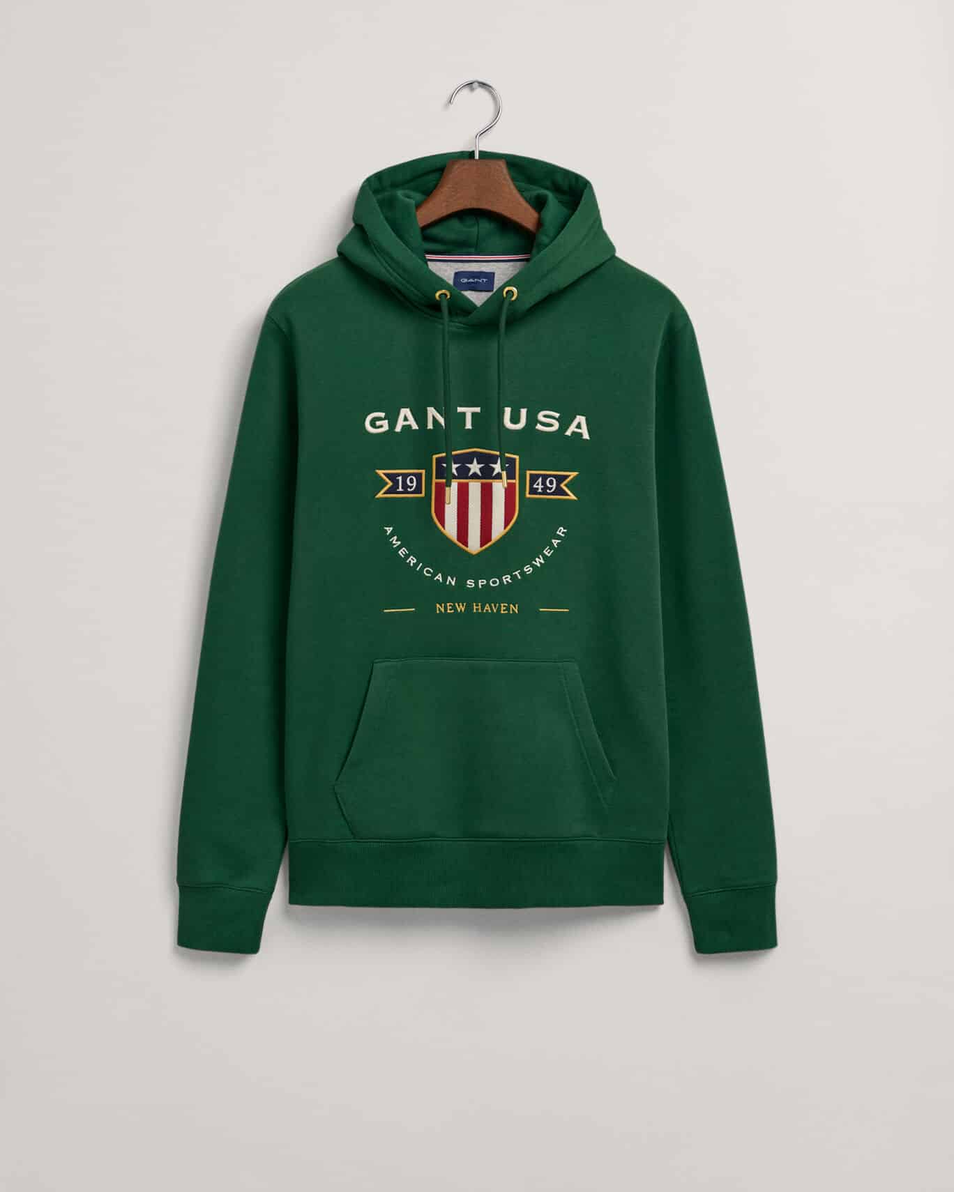 Gant hoodie green sale