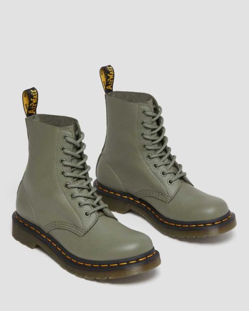 Dr. Martens Pascal Virginia Boots Khaki