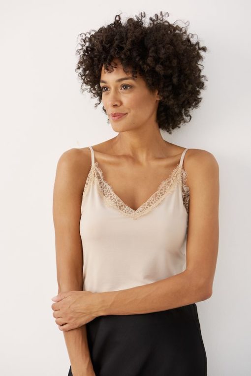 Part Two Olyvia Top Smoke Gray
