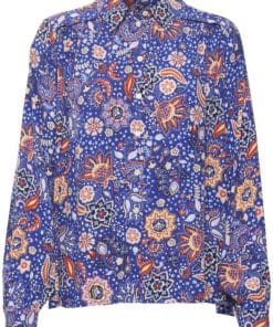 Part Two Verna Shirt Bluing Wallpaper Print