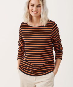 Part Two Vinka T-shirt Koi Stripe