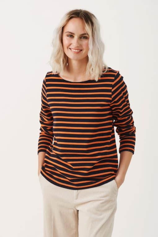 Part Two Vinka T-shirt Koi Stripe