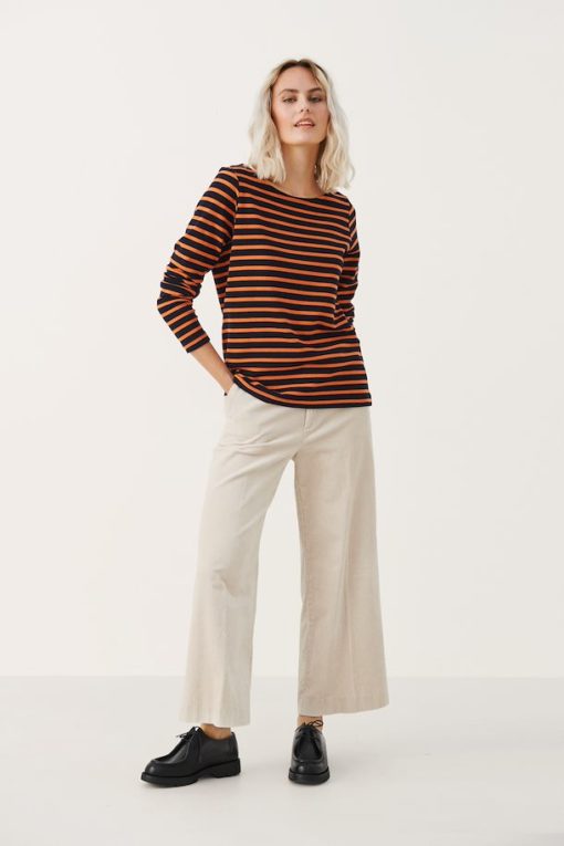 Part Two Vinka T-shirt Koi Stripe