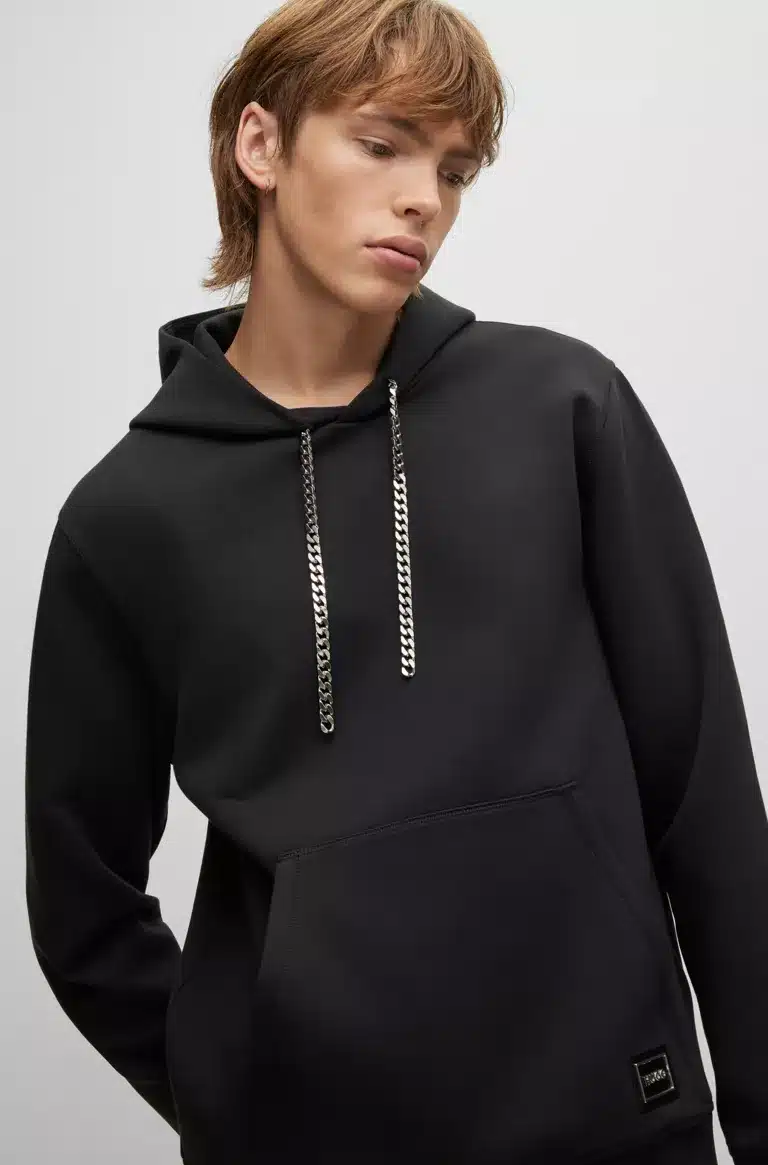 Hugo boss chain hoodie sale