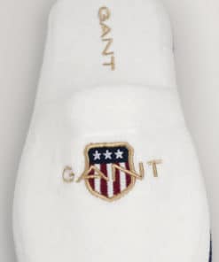 Gant Archive Shield Slippers White