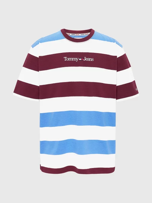 Tommy Jeans Skater Serif Stripe Tee
