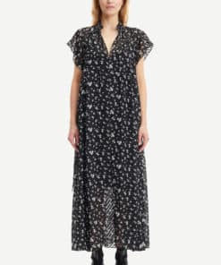 Samsoe & Samsoe Karookh Long Dress Dark Meadow