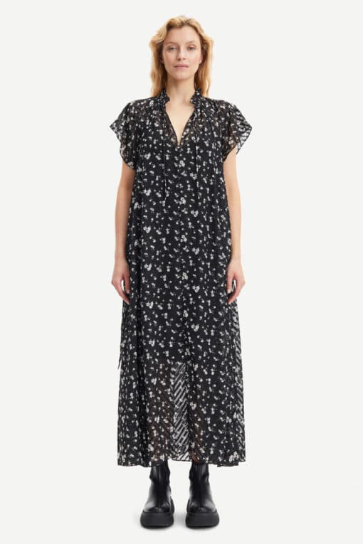 Samsoe & Samsoe Karookh Long Dress Dark Meadow