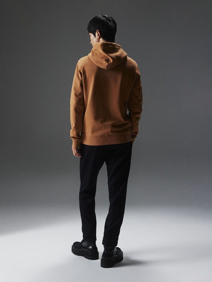 Buy J.Lindeberg Throw Patch Hoodie Chipmunk - Scandinavian