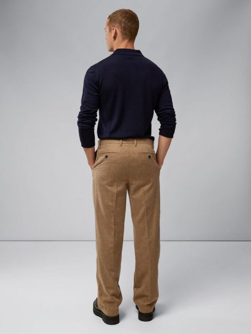 J.Lindeberg Noel Light Merino Polo Shirt Navy