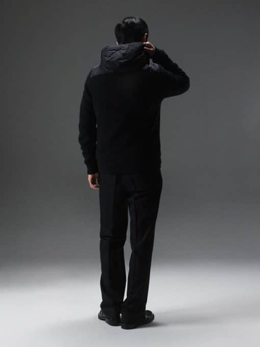 J.Lindeberg Perry Hybrid Hood Jacket Black