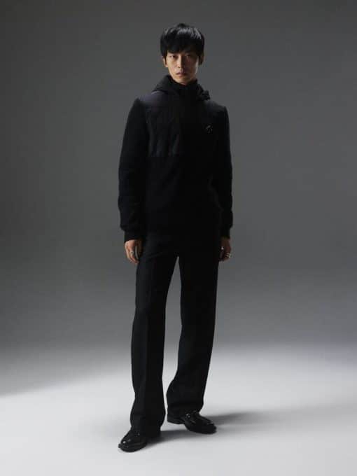 J.Lindeberg Perry Hybrid Hood Jacket Black