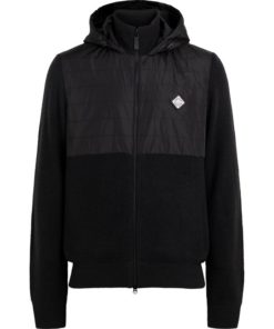 J.Lindeberg Perry Hybrid Hood Jacket Black