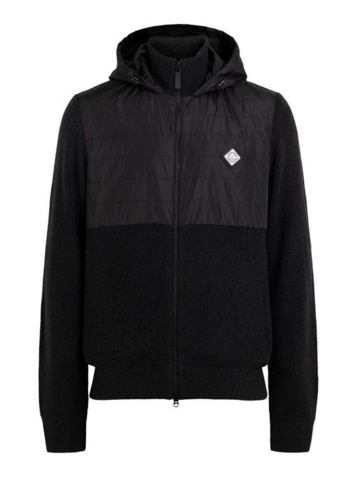 J.Lindeberg Perry Hybrid Hood Jacket Black