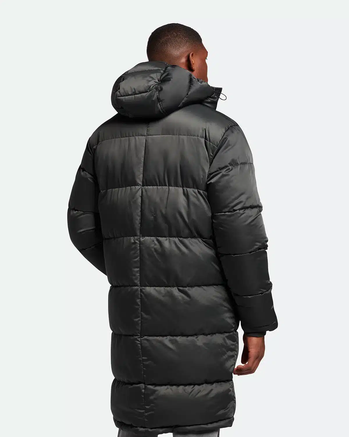 Buy Lyle & Scott long Line wadded Coat Gunmetal