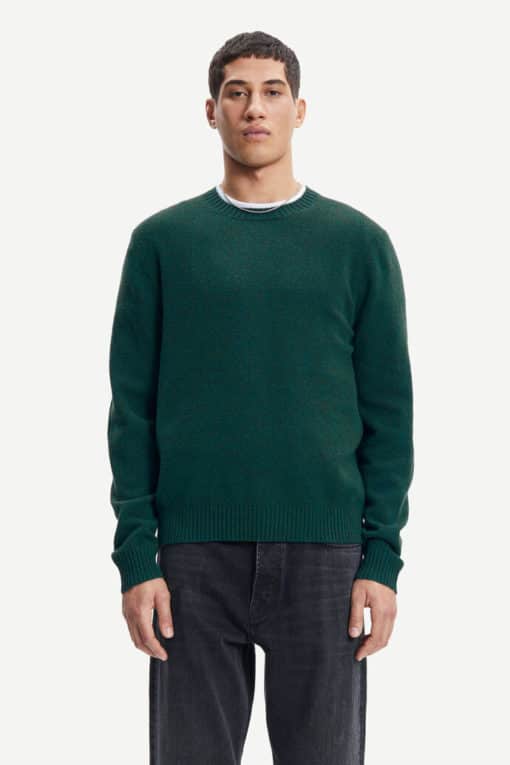 Samsoe & Samsoe Sylli Crew Neck Rain Forest