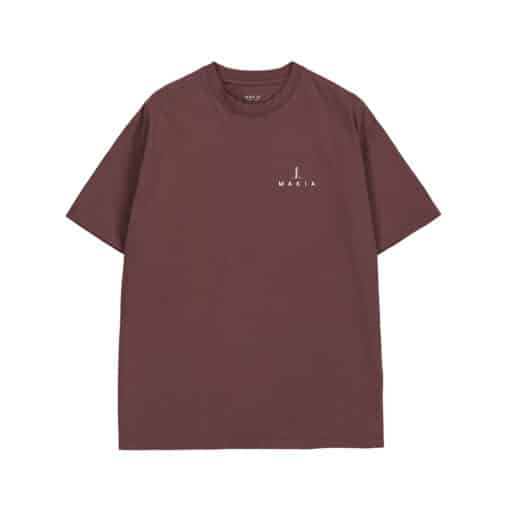 Makia Valo T-shirt Red Mahogany