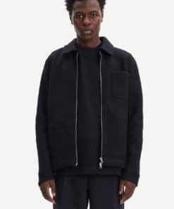 Samsoe & Samsoe Hannes Full Zip Black