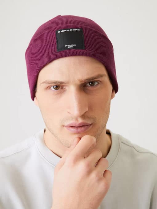 Björn Borg Sthlm Beanie Grape Wine