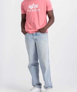 Alpha Industries Basic T-shirt coral Red