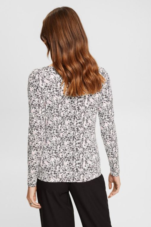 Esprit Long Sleeve T-shirt Off White