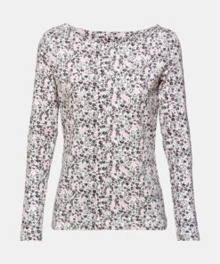 Esprit Long Sleeve T-shirt Off White