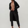 Vila Ril Long Knit Cardigan Black