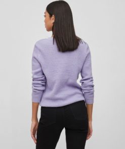 Vila Dalo O-neck Knit Sweet Lavender