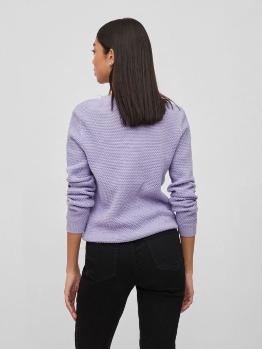 Vila Dalo O-neck Knit Sweet Lavender