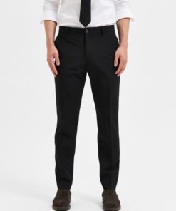 Selected Homme Liam Trousers Black