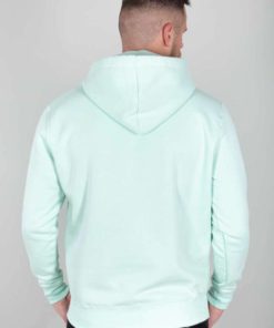 Alpha Industries Basic Small Logo Hoodie Mint