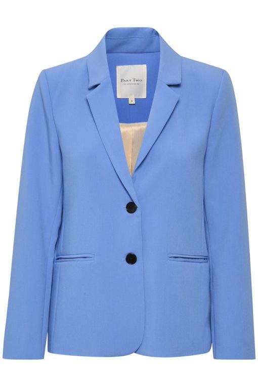 Part Two Najanas Blazer Blue Bonnet