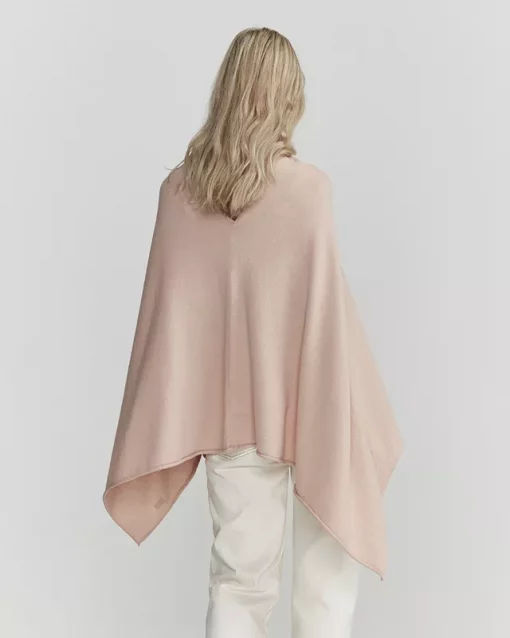 Holebrook Sofie Poncho Cream Pink