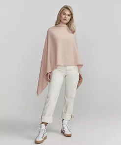 Holebrook Sofie Poncho Cream Pink