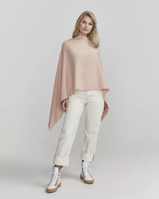 Holebrook Sofie Poncho Cream Pink