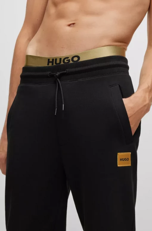 Hugo Doak G Jersey Pants Black