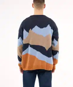 Knowledge Cotton Apparel Mountain Knit Crew