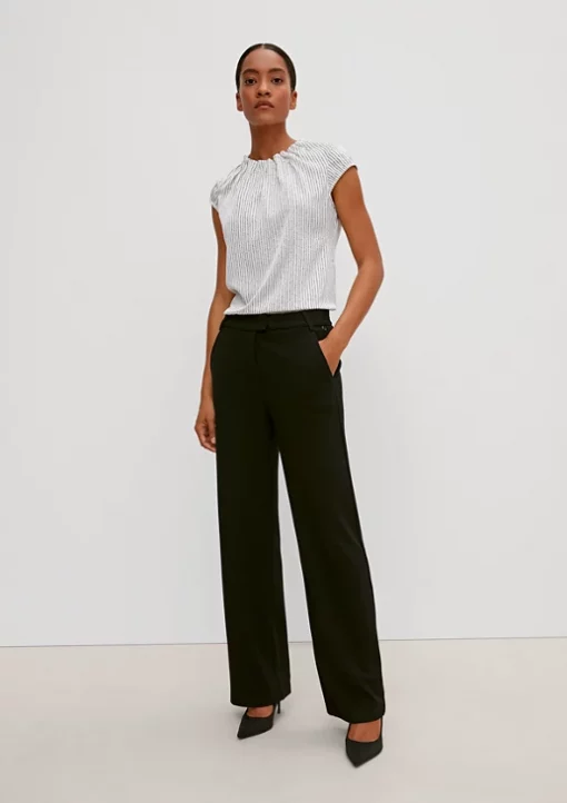 Comma, Blouse Top White
