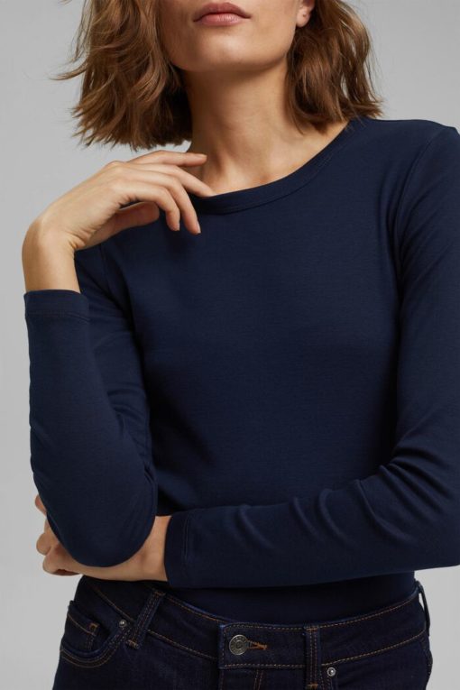Esprit Long Sleeve T-shirt Navy