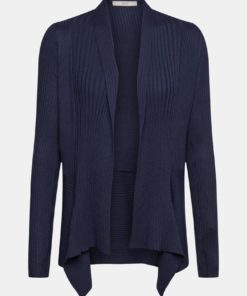 Esprit Rib Cardigan Navy
