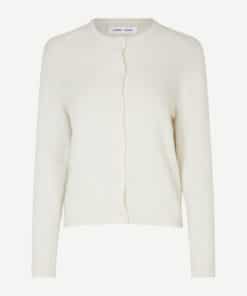Samsoe & Samsoe Nor Short Cardigan Whisper White