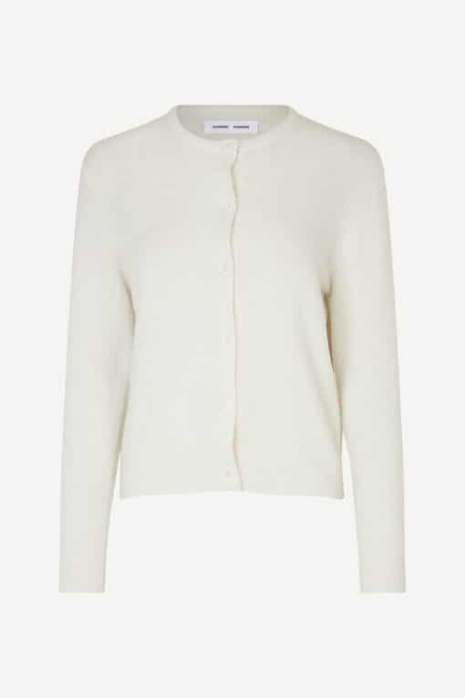 Samsoe & Samsoe Nor Short Cardigan Whisper White