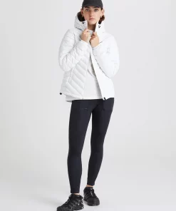 Peak Performance Frost Down Hood Jacket Women Offwhite