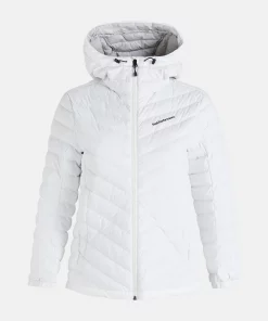 Peak Performance Frost Down Hood Jacket Women Offwhite