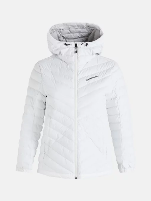 Peak Performance Frost Down Hood Jacket Women Offwhite