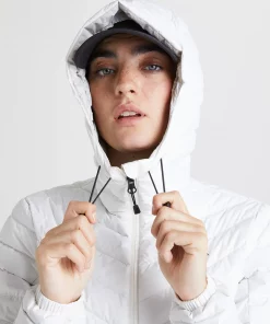 Peak Performance Frost Down Hood Jacket Women Offwhite